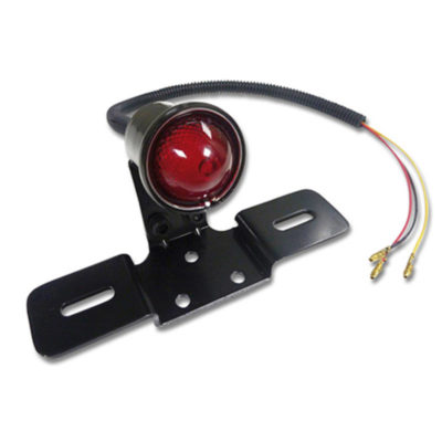 Feu arrière/feu stop LED 12V avec support de plaque CE