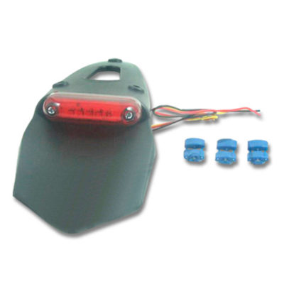 Feu arrière/feu stop LED avec support de plaque CE