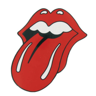 Autocollant langue 13x9cm