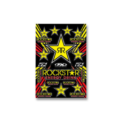Autocollants FX ROCKSTAR ENERGY (33x48cm)