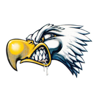 autocollant Eagle Attack 11 cm