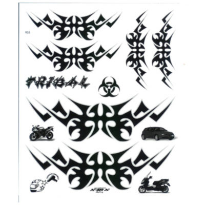 autocollant Tribal horiz (20x24cm) PRIX NET