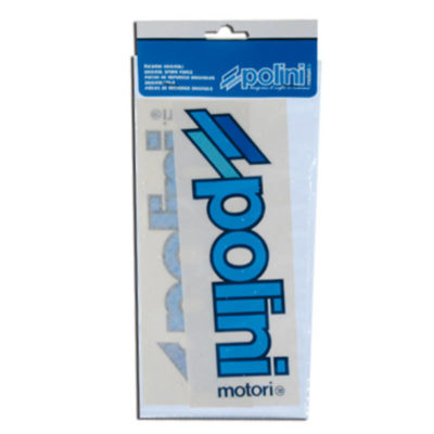Autocollant Polini 23x8mm bleu (2 pic)