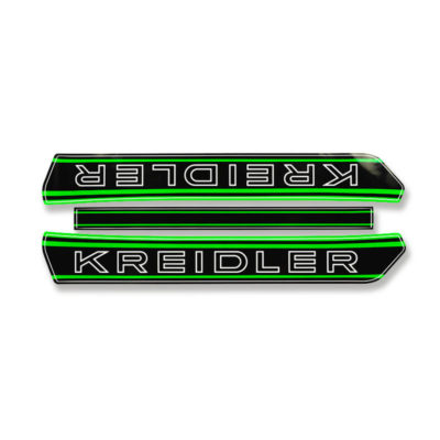 Autocollant réservoir KREIDLER noir/vert (2 pcs)