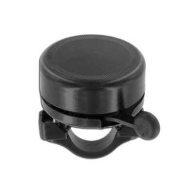 Sonette / cloche REICH mécanisme trille bord ondulé 50mm noir Vélo/cyclomoteur