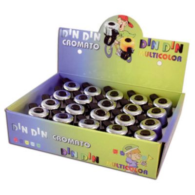 Sonnette chromée petite (1pcs)