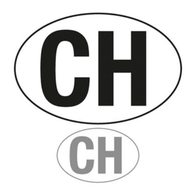 Autocollant CH 180x120mm (taille officielle)