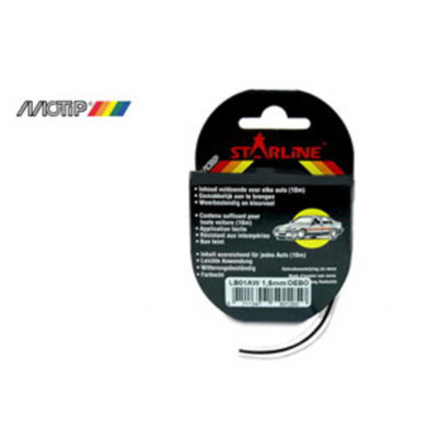 Liseret tuning 6mm 10m noir metallic