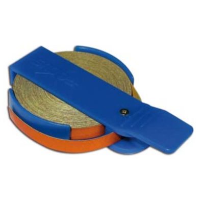 Liseret 6mm/6m orange metallic + guide montage