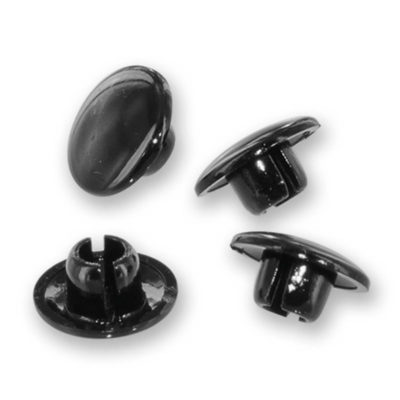 Bouchon pour vis inbus M6, noire (4 pièces)