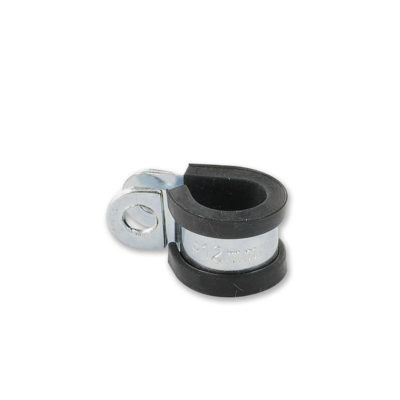 Serre-câble durite aviation (de frein)/univ. 12mm avec gomme