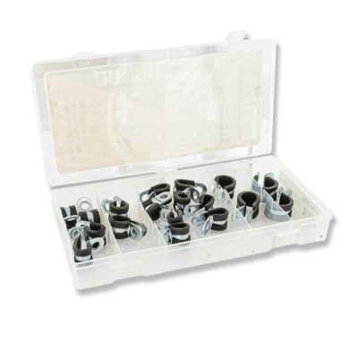 Serre-câble durite aviation (de frein)/univ. Ø 7-16mm avec Gomme