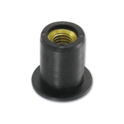 Écrou en gomme M5  d: 10  l: 13.5mm  (10 pcs)