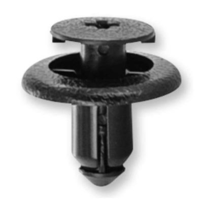 Clip d'arrêt plastique Ø6x8mm Honda (1 pce)