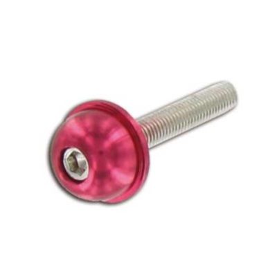 Vis avec têtes rondes M6x30 rouge (12 pcs)