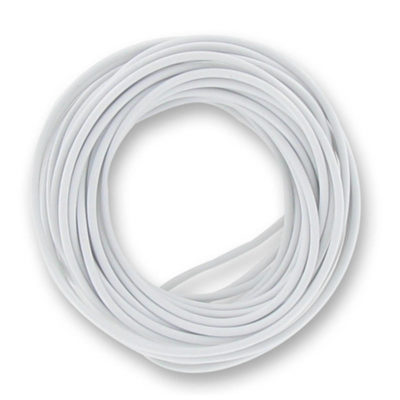 Câble en cuivre flexible, 5m blanc
