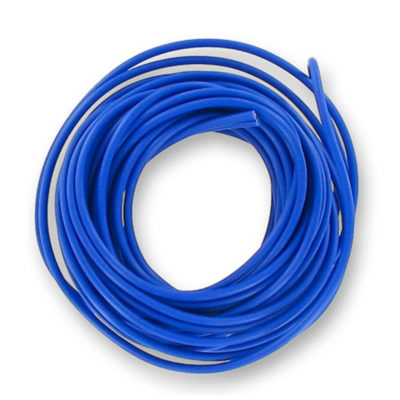 Cable en cuivre flexible, 5m bleu