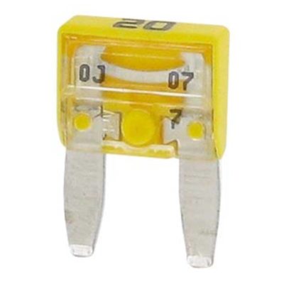 Kit 10 fusibles plats mini 20A 11x16mm