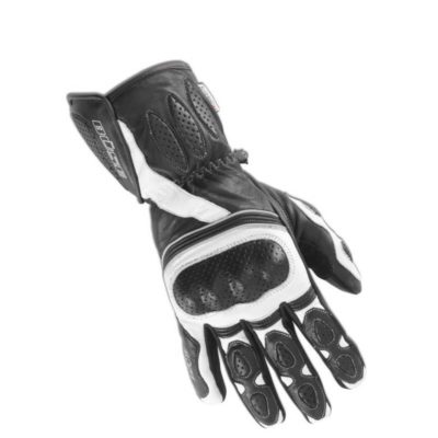 Gants Büse PIT LANE LADY noir/blanc, taille 07