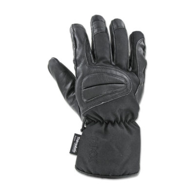 Gants Cordura hiver cuir/textile noir, taille M