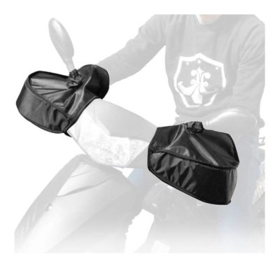 Gants pour guidon universel avec fourrure synthétique