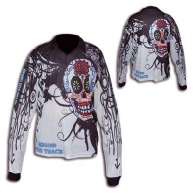 Raceshirt blanc/noir L  PRIX NET