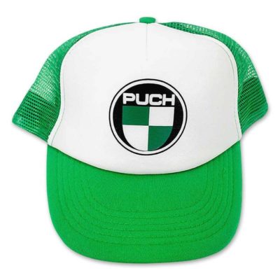 Casquette Trucker Puch blanc/vert All Sizes