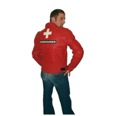 Veste en cuir Swiss Racer XXXL PRIX NET