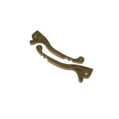 Levier frein avant/arrière fraisé titane PRIX NET