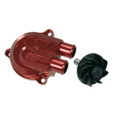 Pompe à eau alu SSP Minarelli rouge anod