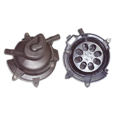 Couvercle pompe à eau, pompe à eau incl. Peugeot noir