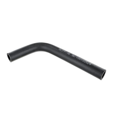 Tuyau d'eau Ø 18x24mm 90° 20x12cm noir