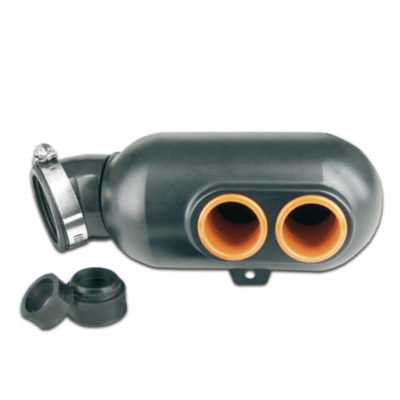 Filtre à air/boite à air universelle noire TNT35/45mm