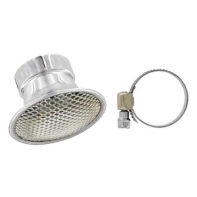 Cornet carburateur Malossi avec filet, raccord 32mm alu