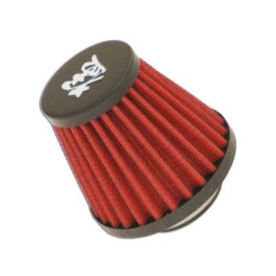 Filtre à air str8 droit (raccord 28/35mm) rouge
