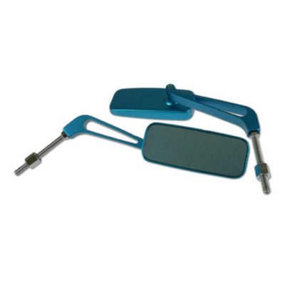 Rétro droit str8 CNC alu bleu PRIX NET