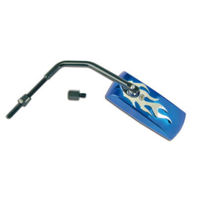 Rétro gauche/droit TNT Flamming réversible bleu ano/chrom