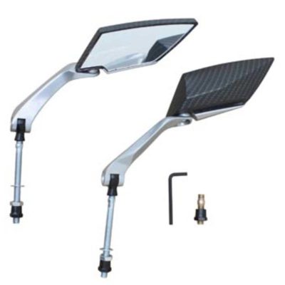 Rétroviseurs X-Run2 carbone/alu CE(paire)