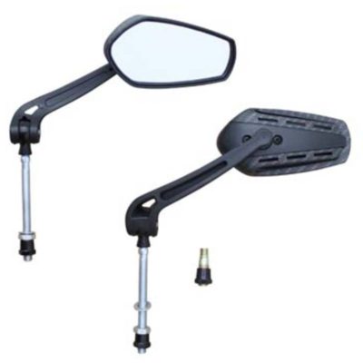 Rétroviseurs X-Run carbone/noir CE (paire)