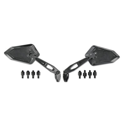 Rétroviseurs (pair) ga/dr M8/M10 ga/dr look carbon CE