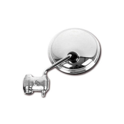 Rétroviseur à pincer Vespa montage protection jambes chromé