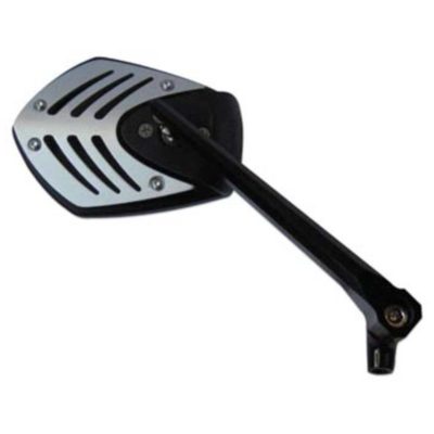 Rétroviseur gauche/droit tomahawk alu noir/silber
