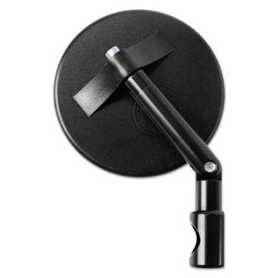 Rétroviseur fin de guidon homologé avec charnière,60mm noir ->16