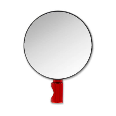 Rétroviseur montage guidon homologé noir/rouge, immatriculé ->16