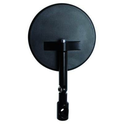 Rétroviseur montage guidon hom. a. charnière 60mm 17> noir 1p E4