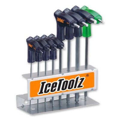 Clé inbus (set) double tête 2-8mm + T25 Torx, (de 8-pièces)