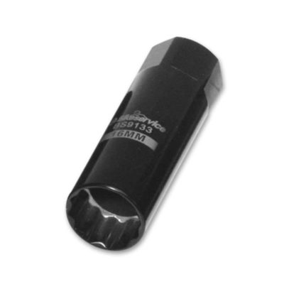 Clé à bougie 16mm ultrafin Ø20.6mm 3/8 pouces + SW19mm