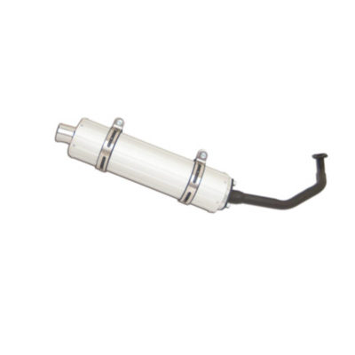 Echappement china GY6 125cc 4-t alu