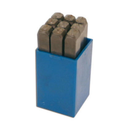 Poinçon BGS numéros 0-9, HF 6mm