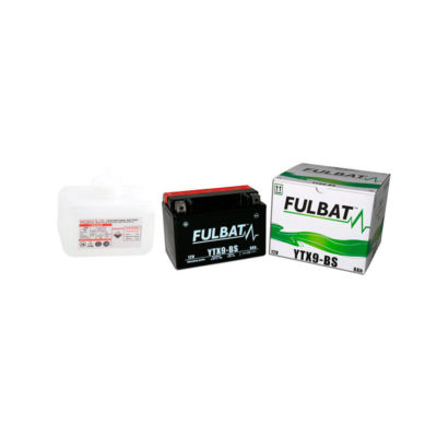 Batterie YTX9-BS FULBAT avec pack acide FTX9-BS